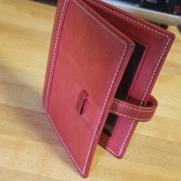 Coach Accessories Red Vintage Coach Card Holder Poshmark